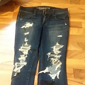 American eagle jeans ripped